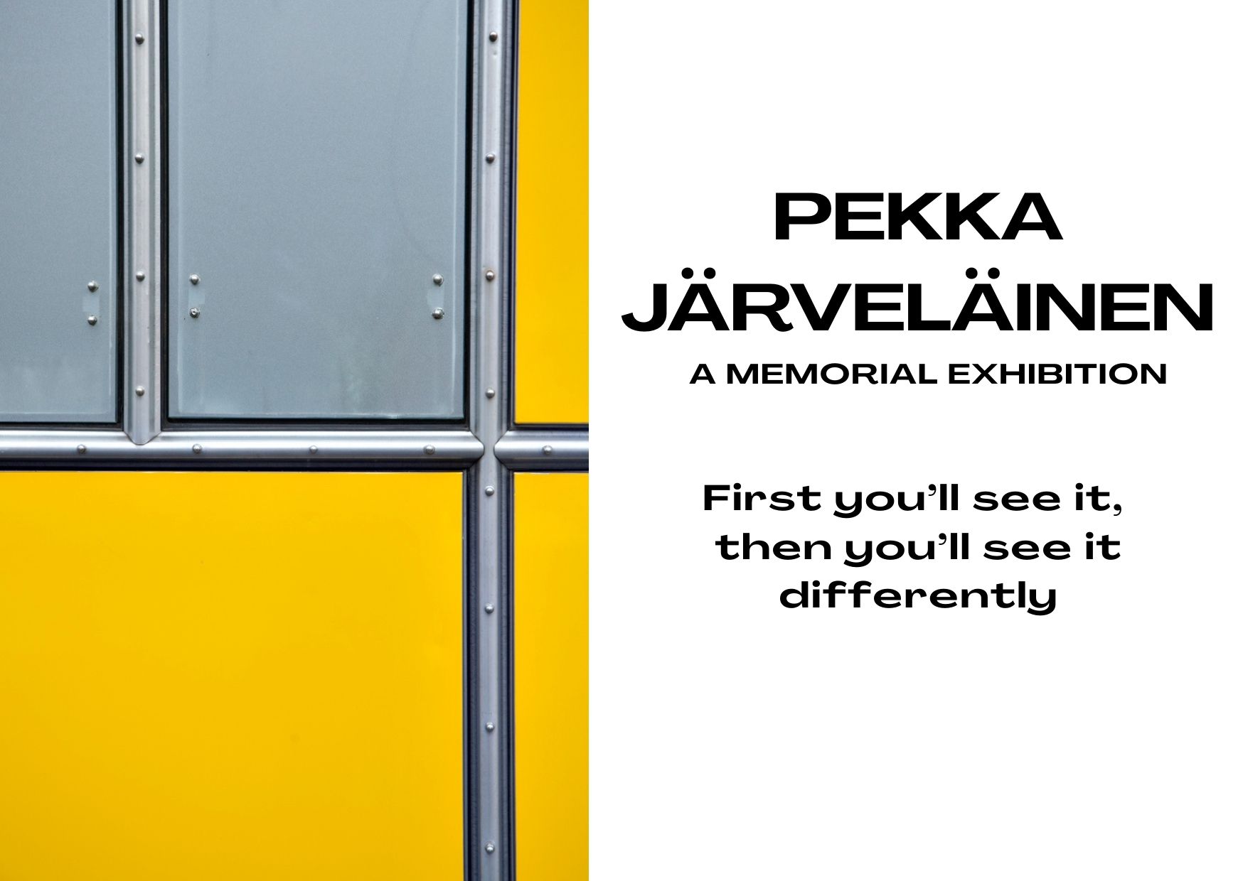 Pekka Järveläisen näyttelykuva